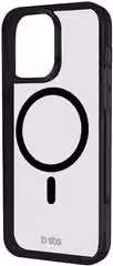 Cover MAG FRAME per iPhone 16 Pro Max Sbs Black e Trasparente TEMAGCOLIP1667PK