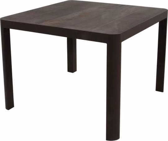 Tavolo - 100x100x74cm - Antracite - Struttura in alluminio