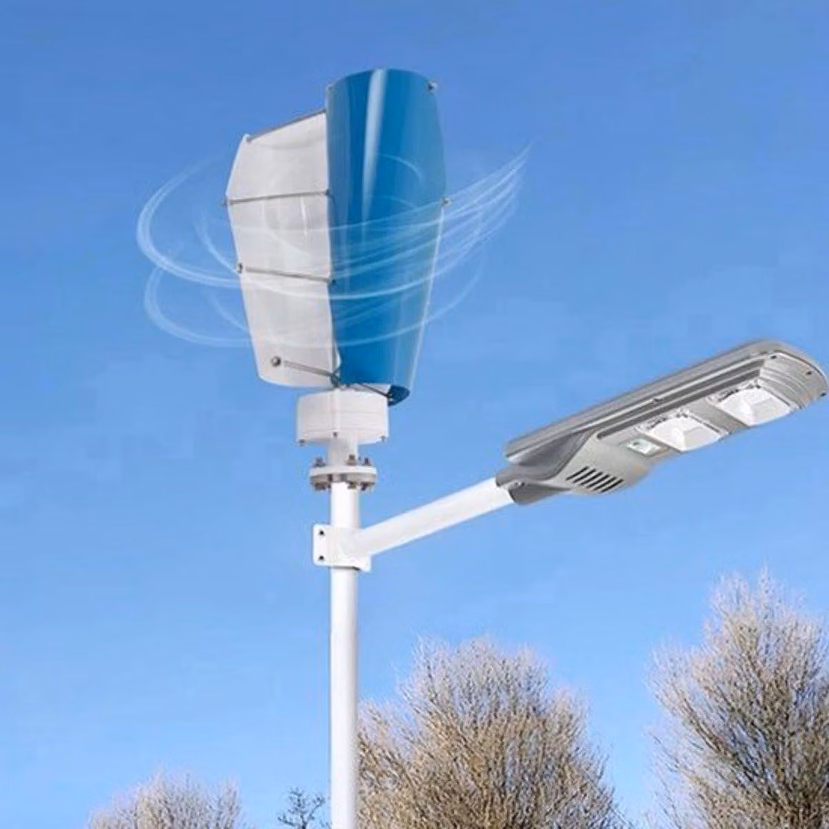 Generatore eolico - 100W, 12V - Assiale verticale - Energia sostenibile per sistemi off-grid e giardini