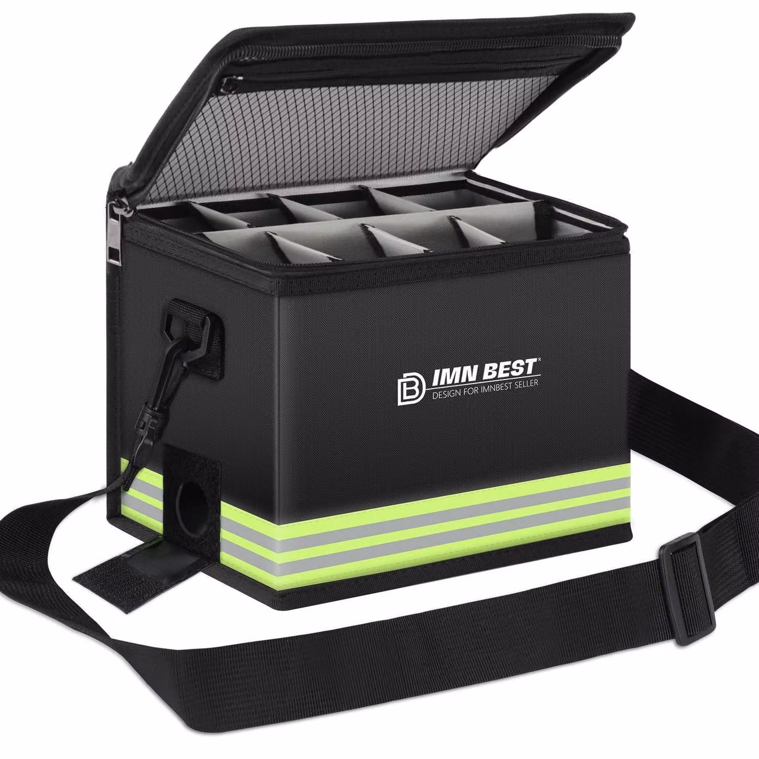Borsa ignifuga per batterie Lipo, contenitore di stoccaggio resistente al fuoco e antideflagrante, dimensioni 21,5 x 15 x 17 cm