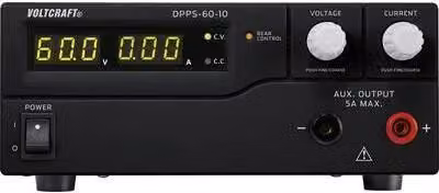 VOLTCRAFT Alimentatore da laboratorio, regolabile DPPS-60-10 1 - 60 V/DC 0 - 10 A 600 W USB programmabile Numero di uscite 1 x (DPP