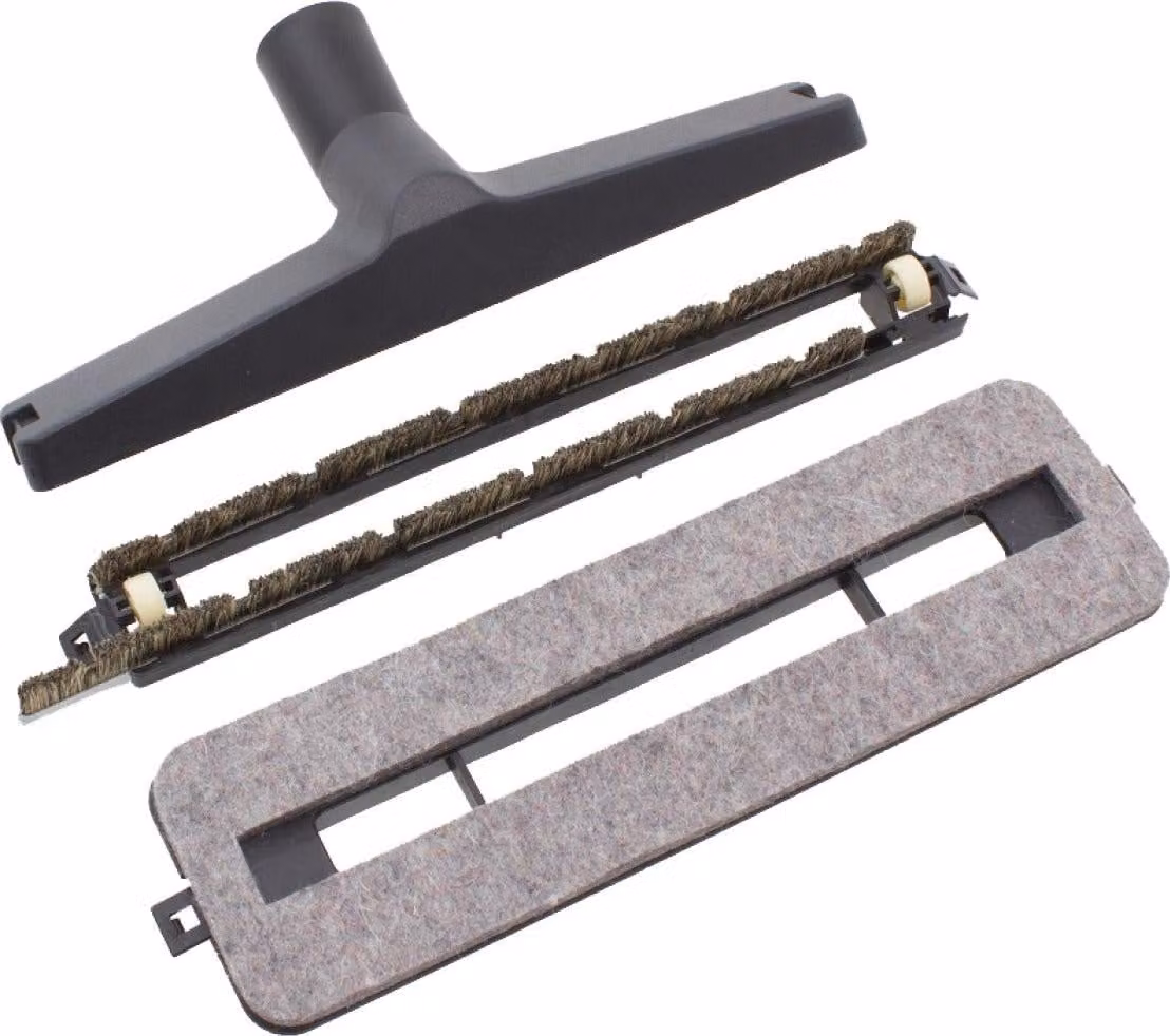 Bocchetta per pavimenti Cleancraft con inserto per pavimenti bagnati, asciutti e moquette, 7013012