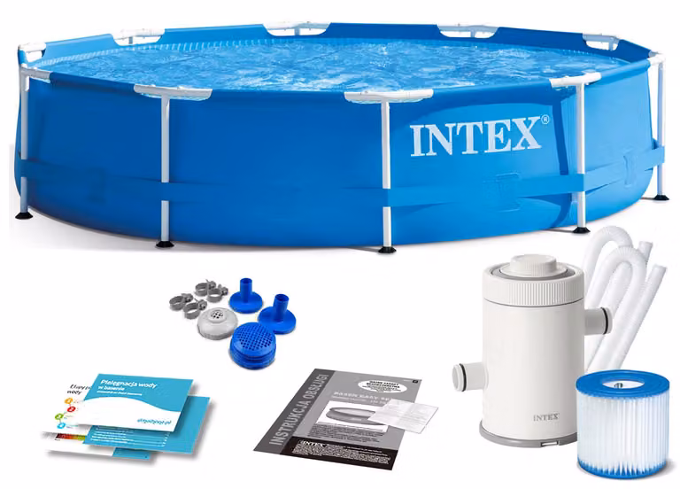 Gartenpool 305 x 76 cm 9in1 intex 28202