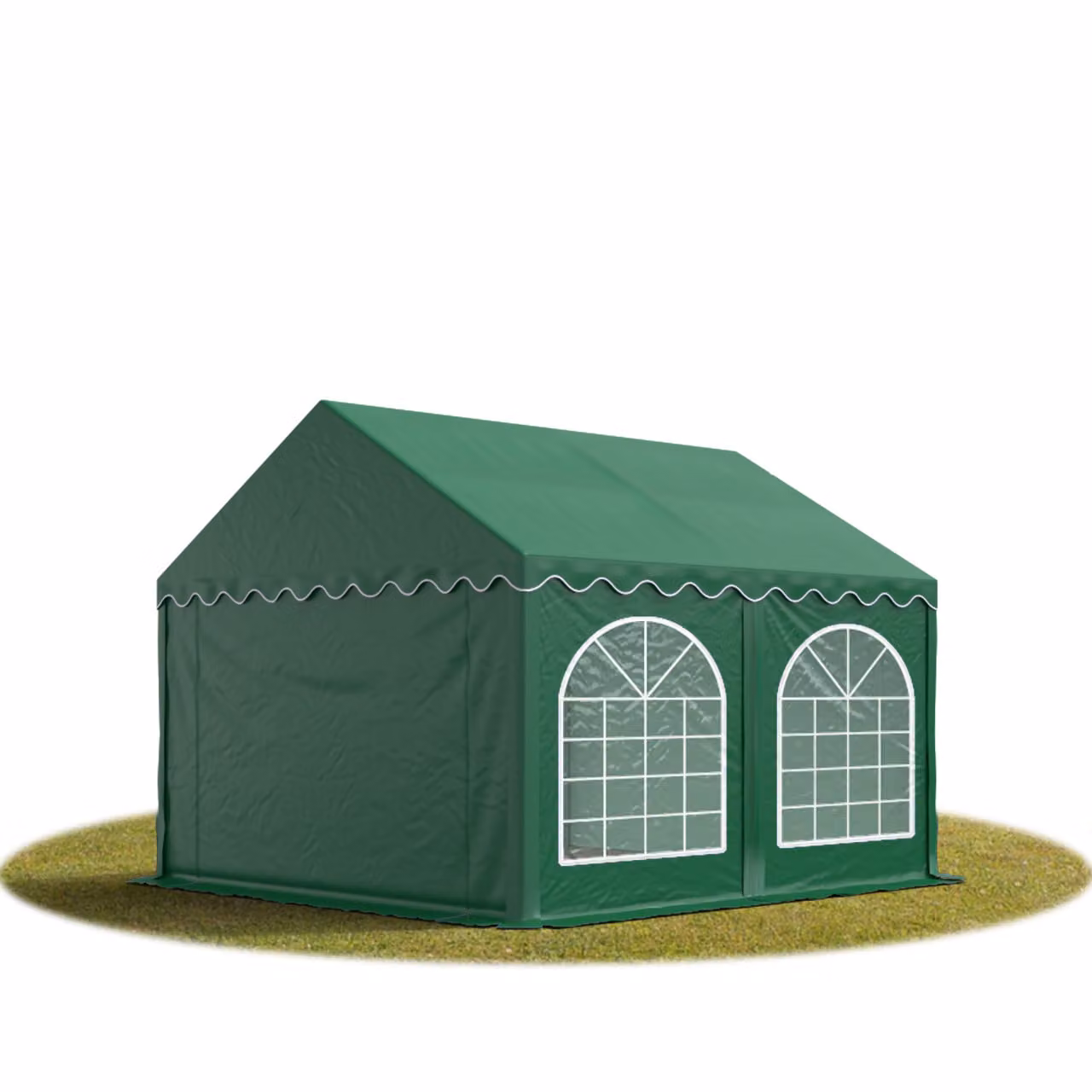 Tendone per feste scuro 3x3 m Gazebo da giardino impermeabile