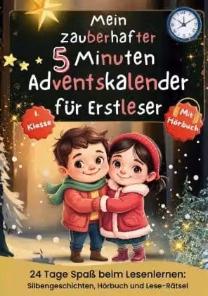 Il mio incantevole calendario dell'Avvento da 5 minuti per i piccoli lettori