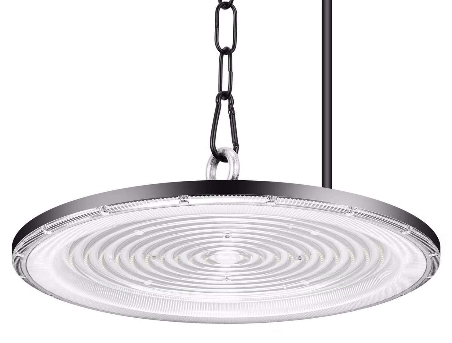 Lampada LED per miniere UFO - Lampada LED industriale - 1000 W - Confezione da 5 - Alimentazione di rete - Impermeabile - Adatta per officine, garage e serre