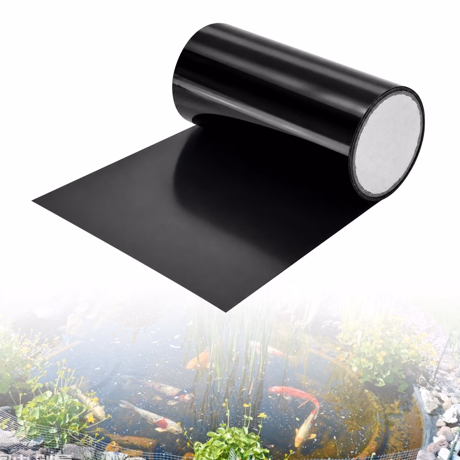 Strisce di riparazione per pellicole per stagni, dimensioni 20 cm x 150 cm, impermeabili e resistenti
