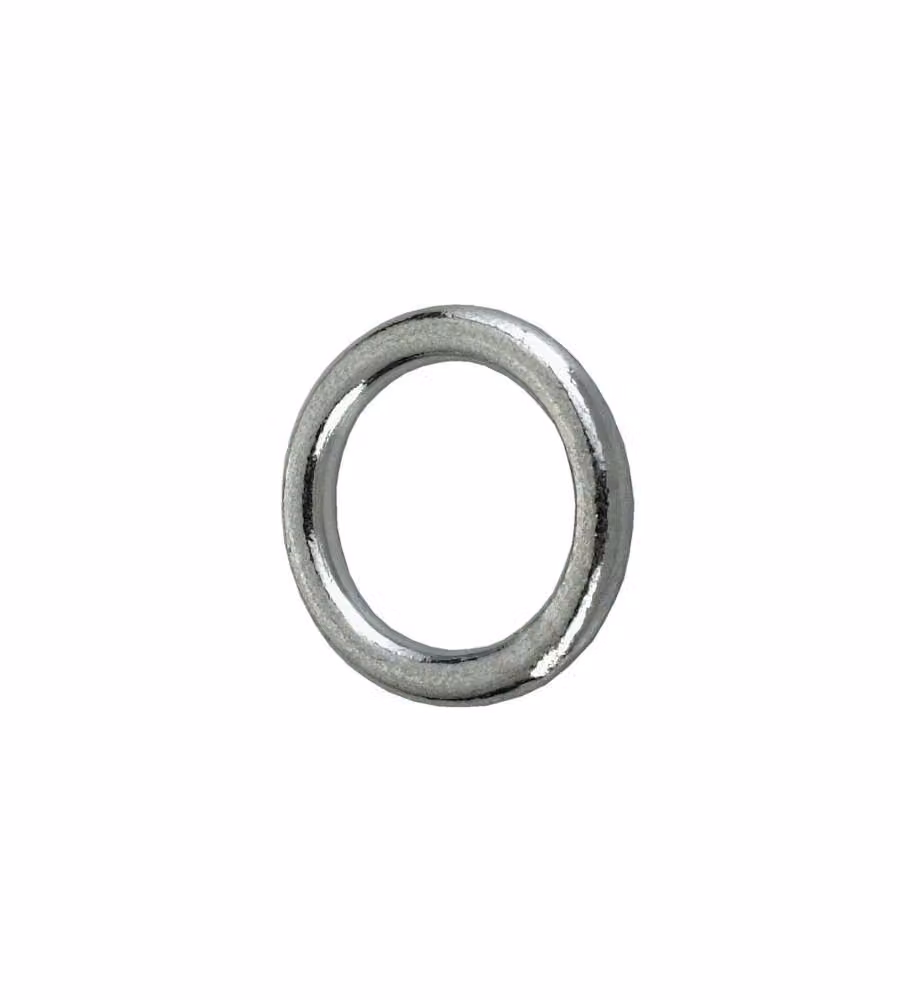 Anello tondo saldato  3 x 20 mm. in acciaio zincato - 12 pz.
