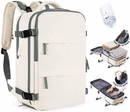 Borsa a Velo per Donne, Borsa a Velo con Sistema di Velo per Viaggi, Borsa a Velo per Viaggi con Pompata Impermeabile per Uomini