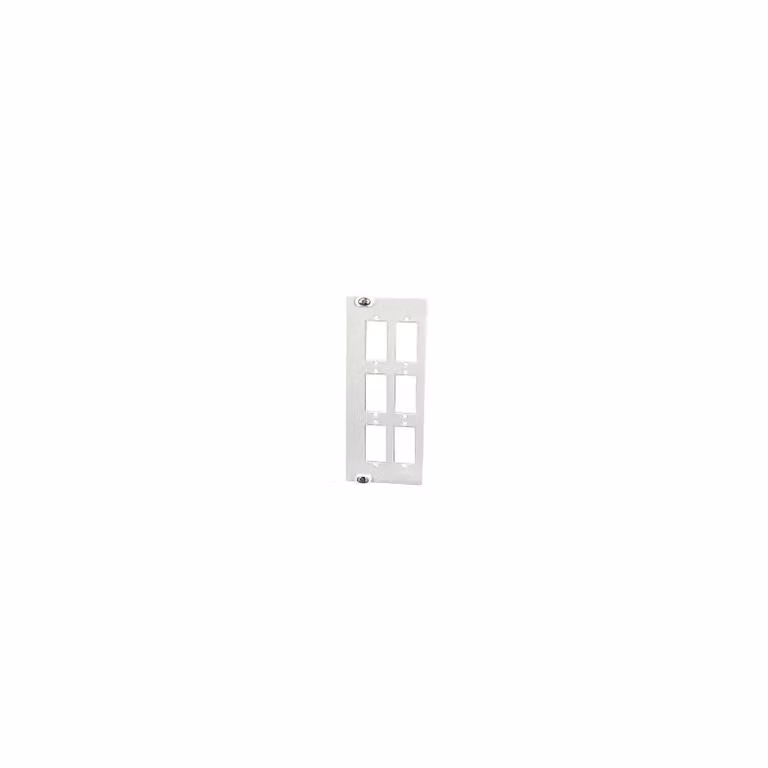 Metz Connect OpDAT REGpro Frontale 3U, 7F per 6xSC-D/6xLC-Q non equipaggiato 15024A5200-E