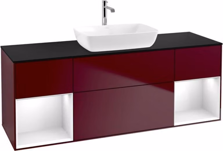 Mobile V&B Finion 160cm, Pl bla m, Reg glo wh. Lac, Peo m