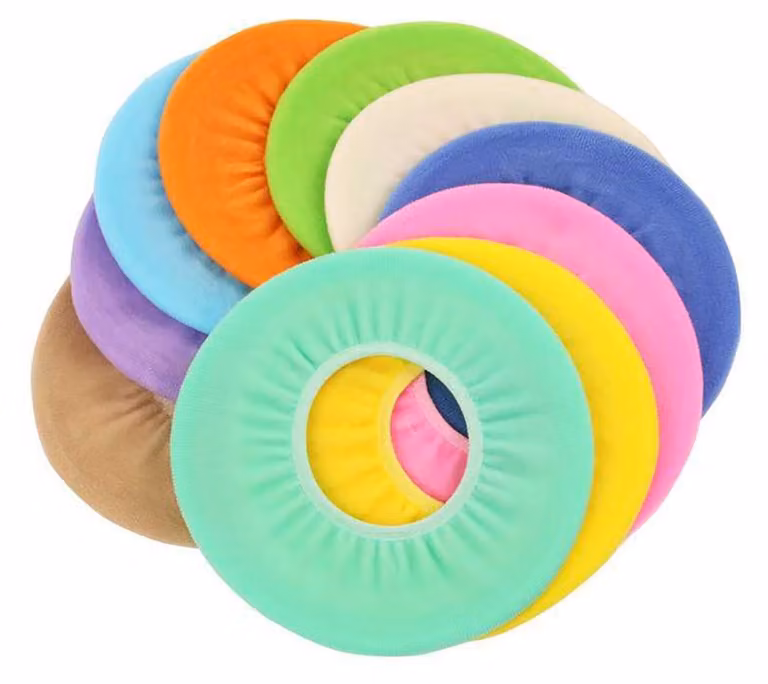 Morbido coprisedile per WC da bagno, cuscino elasticizzato e lavabile, misura universale, forma a O