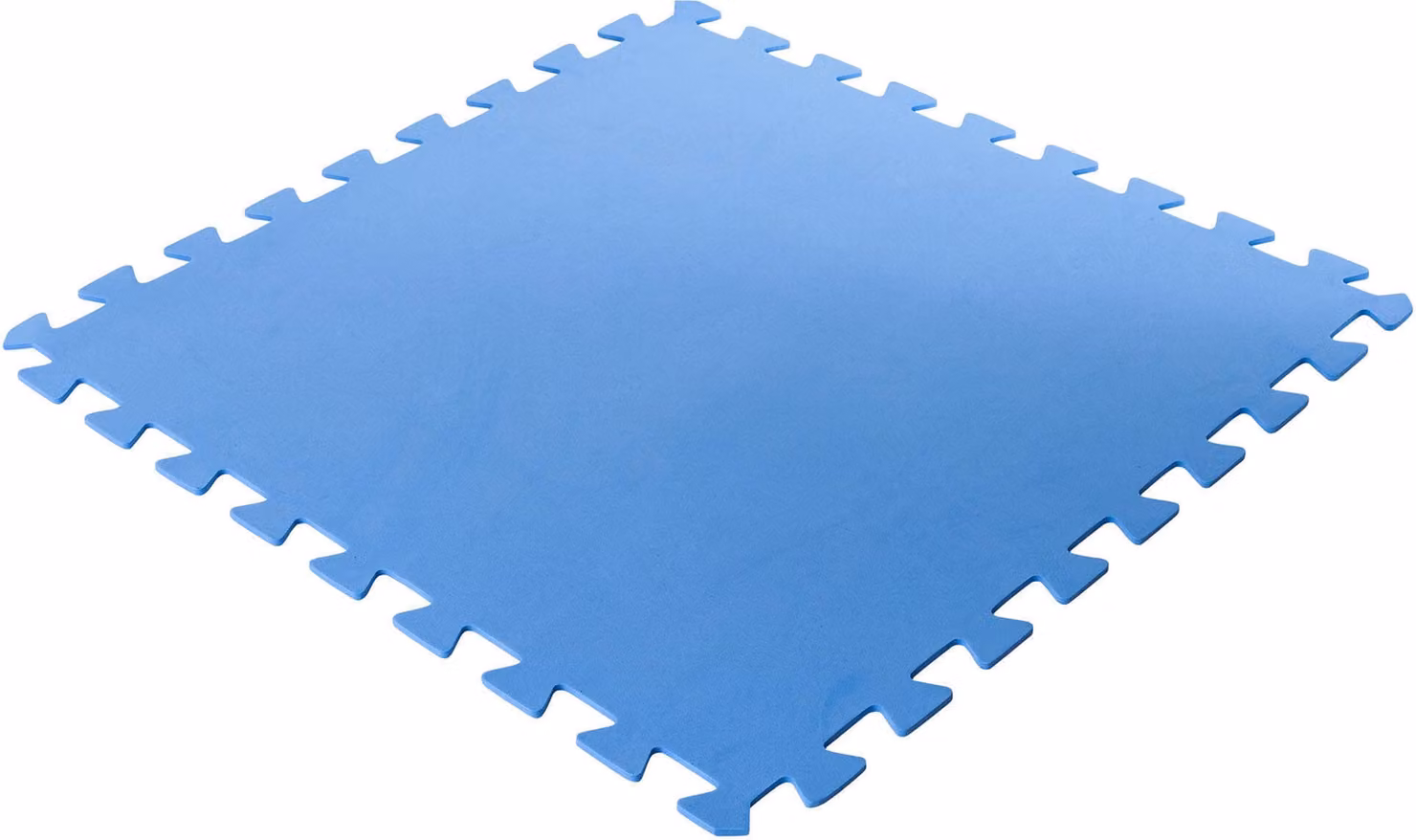 Tappetini protettivi per pavimenti, blu, 500x500x4 mm (8 pezzi nel set = 2 m²)