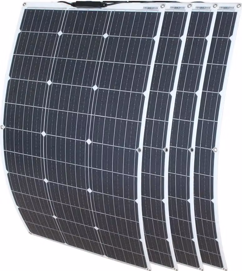 Pannelli solari flessibili, design leggero, alta efficienza 100 W, 400 W pannello solare