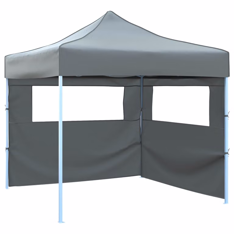 Tenda Party vidaXL in tessuto Oxford Antracite e Bianco, L/P/H: 291 x 291 x 315 cm