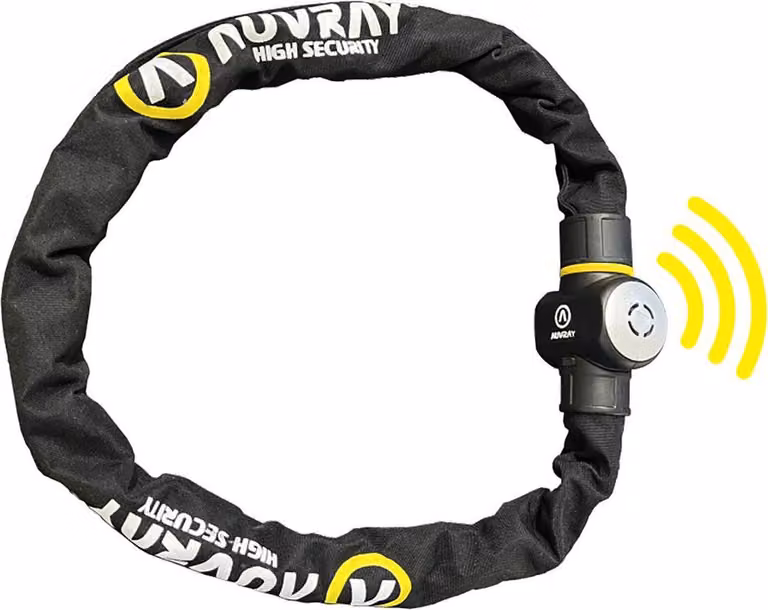 Catena AUVRAY con allarme - lunghezza 100 cm, diametro 10 mm (grado ART)