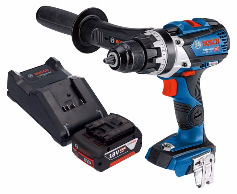 Bosch GSR 18V-110 C Trapano avvitatore professionale a batteria 18 V 110 Nm brushless + 1x batteria ricaricabile 5,0 Ah + caricabatterie