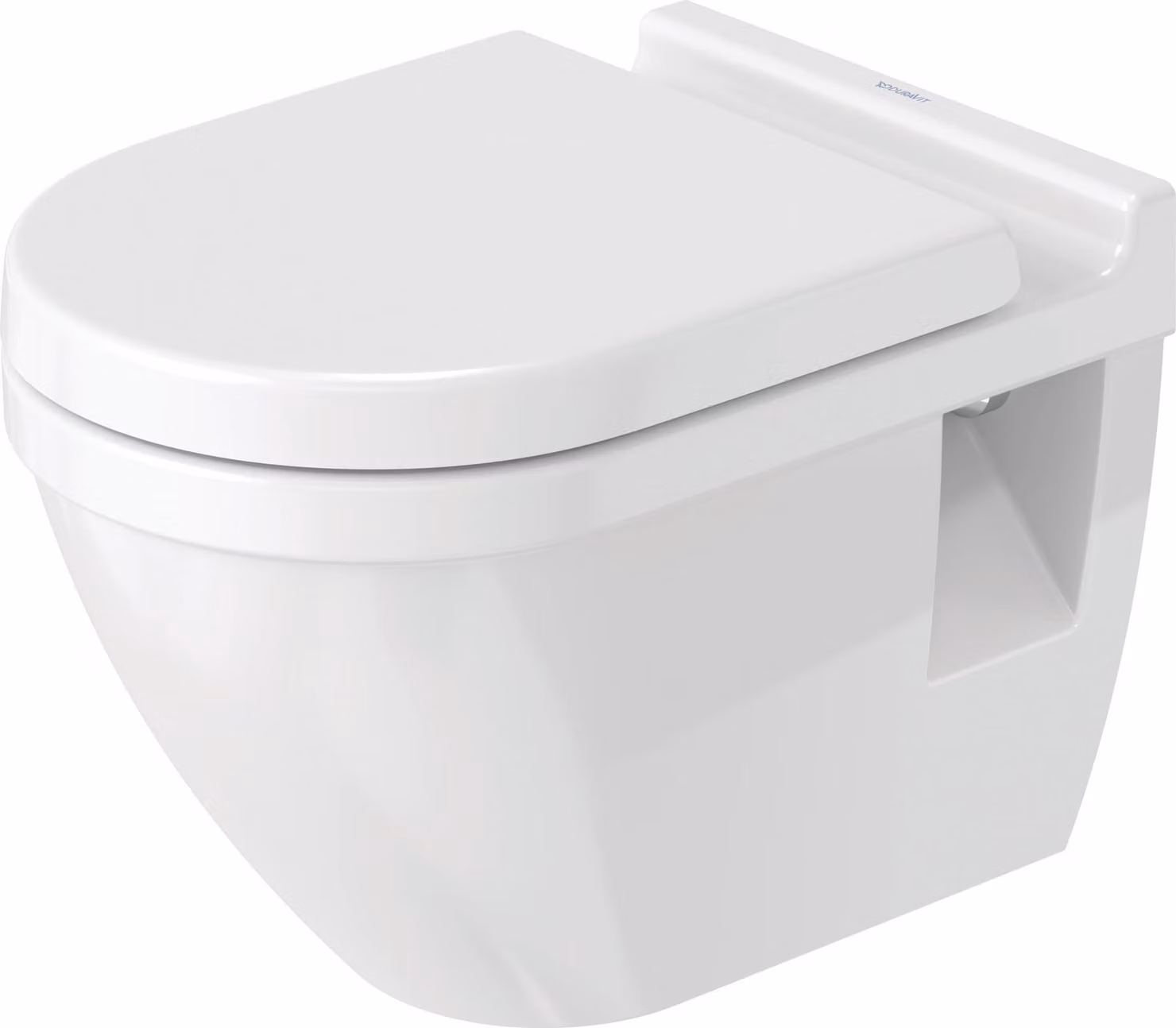 WC suspendu Duravit Starck 3 Lave-linge de 54 cm, 22000900001, 22000900001