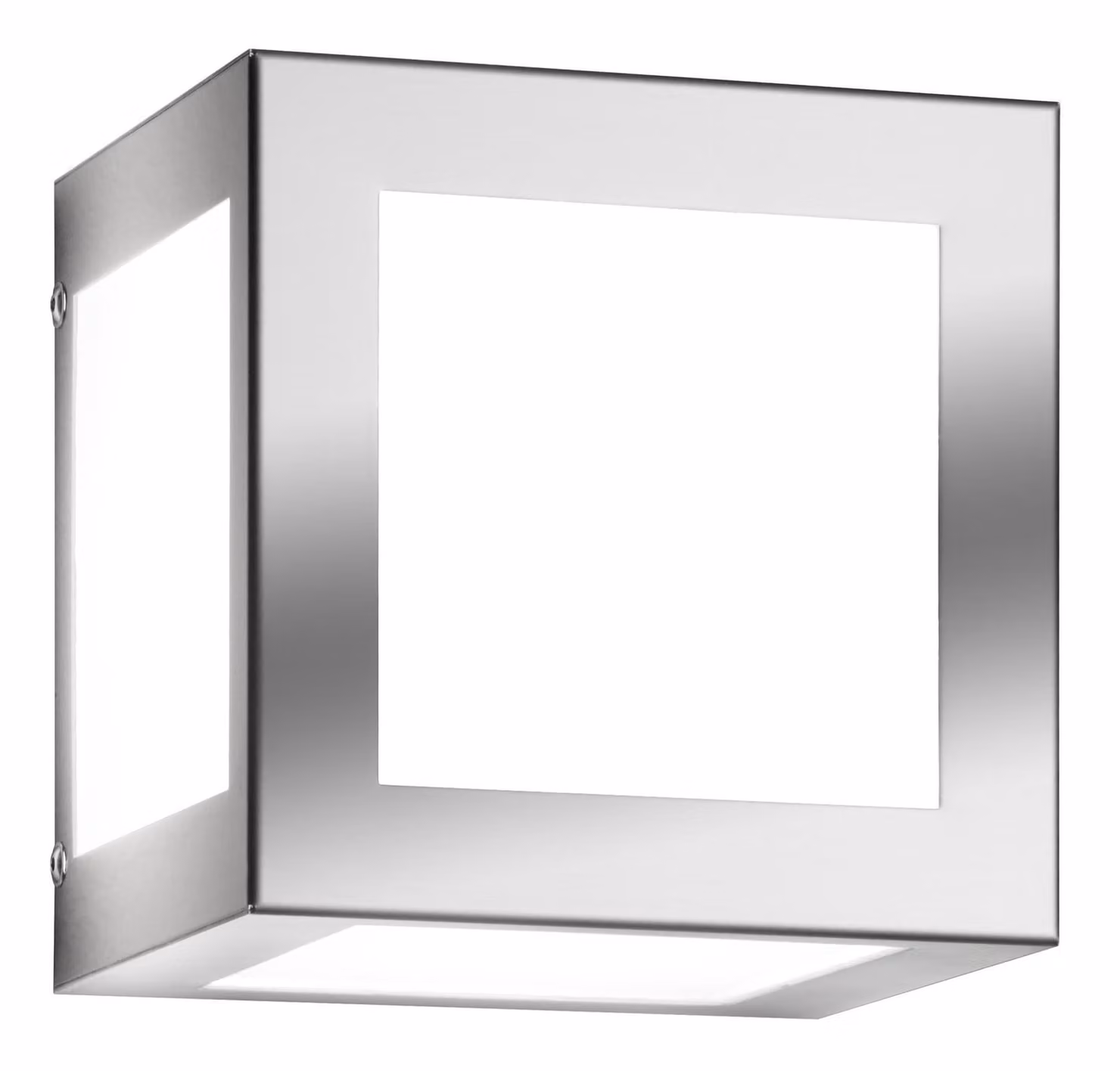 CMD 41 applique in acciaio inox IP44 vetro opalino E27