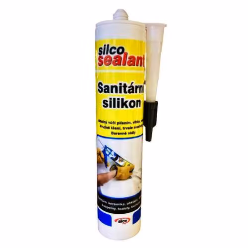 Silco Silikon sanitární jednosložkový 310 ml šedý