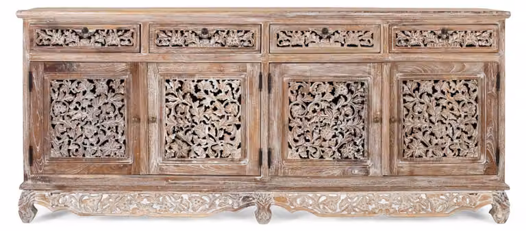 Credenza Aura in teak, 78 cm x 180 cm x 40 cm Giner y Colomer