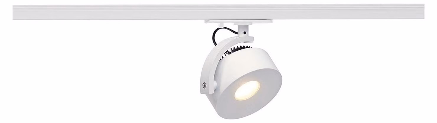 SLV KALU TRACK LEDDISK faretto, bianco, 3000K, incl. adattatore 1p