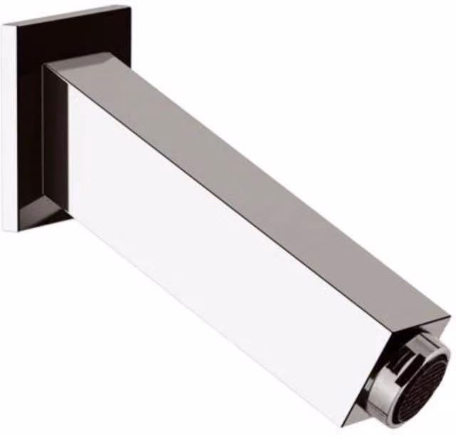 Rubinetto per incasso da vasca Qubika in colore argento cromato – 1