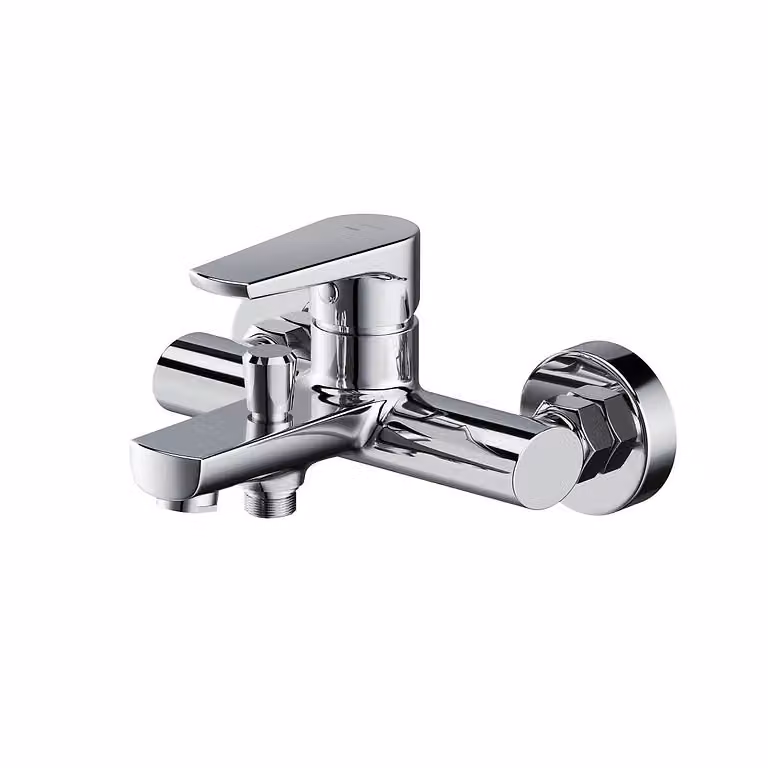 Cersanit Moduo, miscelatore per vasca da bagno a parete, cromo (S951-346)