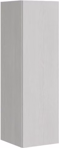 Pensile verticale L.40 H.133,6 P.39,2 sx-dx - Bianco Frassino