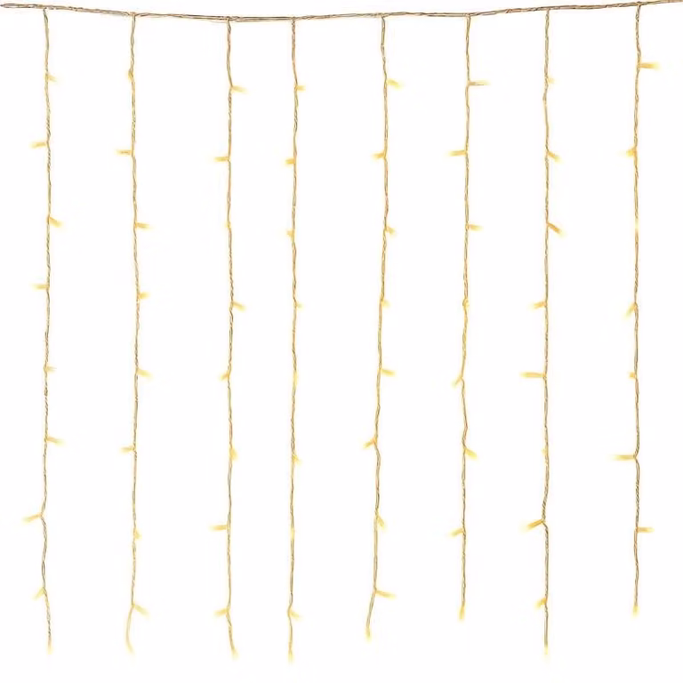Izoxis 26858 Luci di Natale 100 LED, IP44, 6 m, bianco caldo