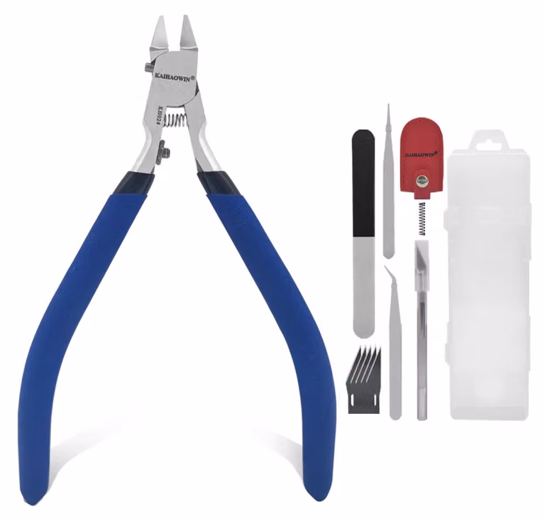 Solidchoice - Set di 9 pinze per modellismo e lavori manuali