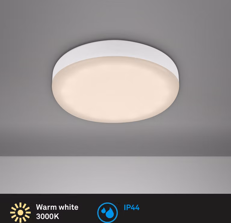 Briloner Luce da incasso LED, Ø 7,5 cm, 3 W, 350 lm, bianco