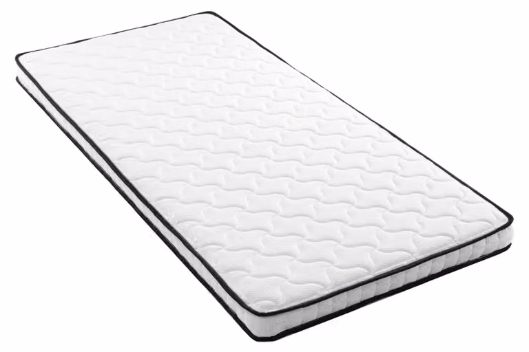 Materasso a molle insacchettate 90x200, livello di comfort H3, 12 cm, con moduli ergonomici, supporto lombare, arrotolabile