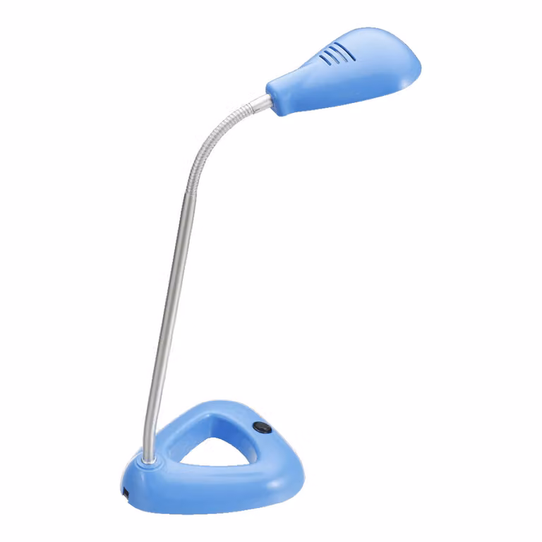 Lampada da tavolo LED FLIPP, 4,68W/3000 K, blu L: 170, H: 345