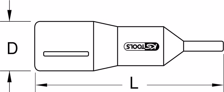 KS Tools 1171172 117.1172 Socket bit 6 mm