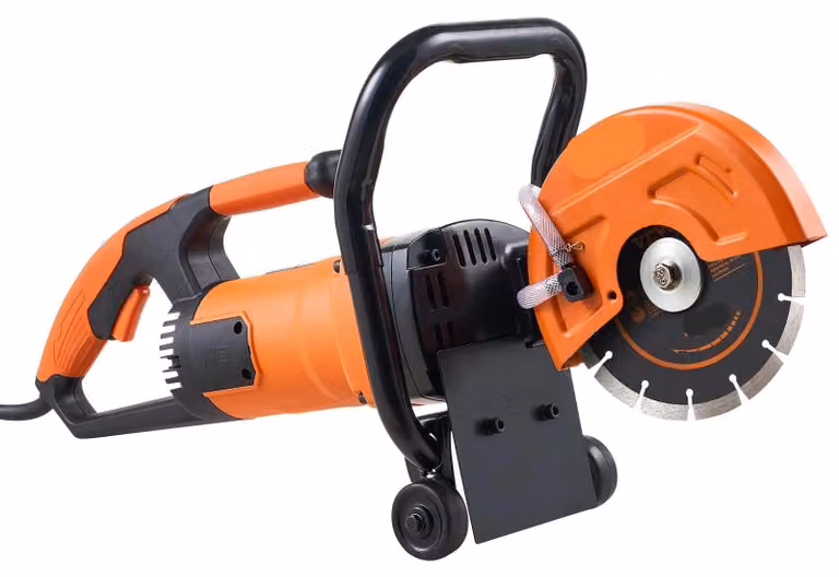 Troncatrice per calcestruzzo elettrica - Fresatrice per calcestruzzo - Troncatrici per calcestruzzo - Macchina per tagliare pietra - Fresatrice per muri - Macchina da taglio - 7 pollici - 2000W