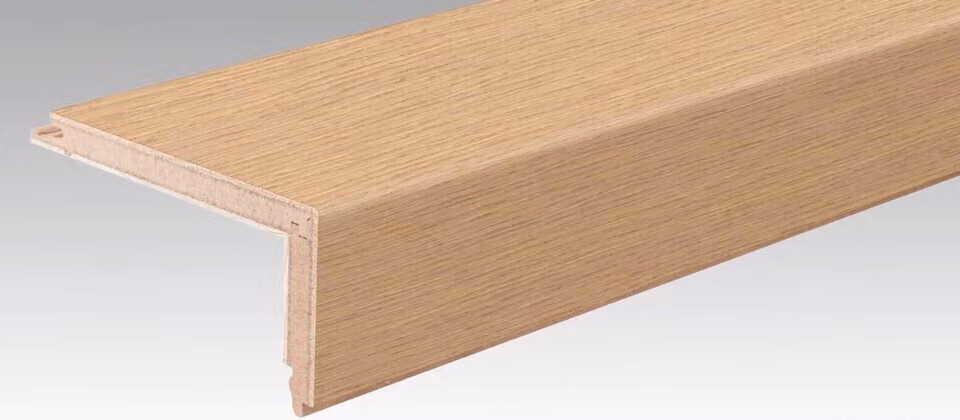 Profilo a L per bordi di scale Meister, parquet 2150 x 13 mm, 9030 Rovere armonioso, puro, oliato al naturale
