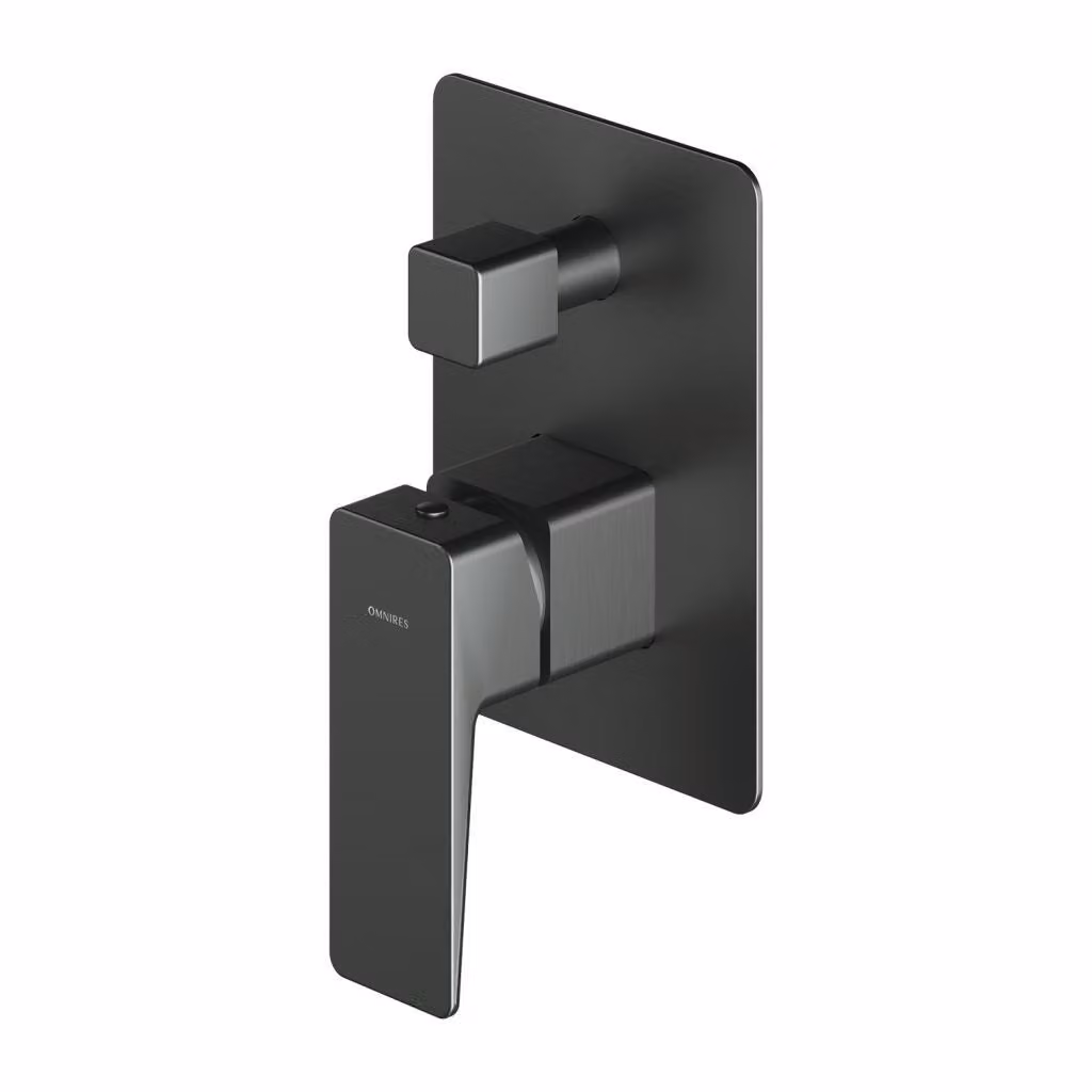 Omnires PARMA PM7435GR Miscelatore vasca/doccia da incasso, grafite