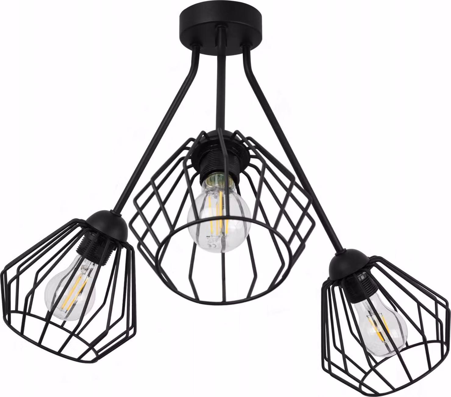 Plafoniera a sospensione Lampadario con LED Plafon - Illuminazione moderna a soffitto per soggiorno e sala da pranzo