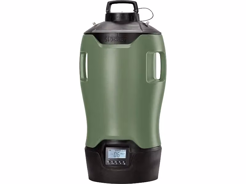Nebulizzatore anti zanzare Stocker Geyser E-25 verde con batteria ricaricabile e serbatoio da 25 L – 3
