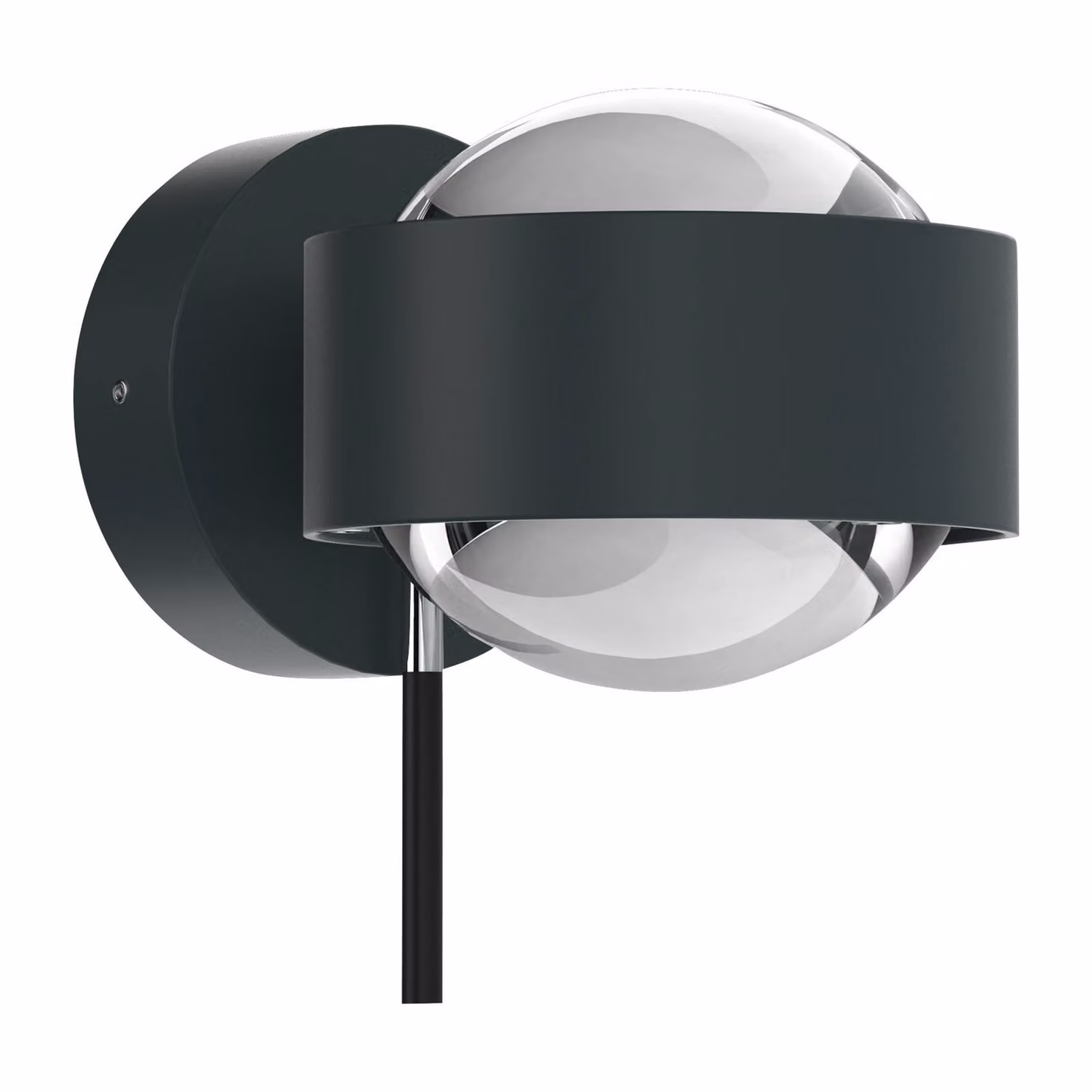 Top Light Barra di faretti PUK Mini Wall+, dimmerabile, Nero, Soggiorno / Sala da pranzo, Metallo, Design, Applique a LED