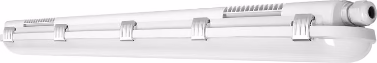Lampada a LED a prova di umidità "Damp Proof 2" 18W 865 (luce diurna) 1.200 mm Grigio IP65