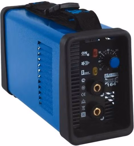 Saldatrice a Elettrodi MMA Inverter Awelco Mikro 184 Blu con Valigetta