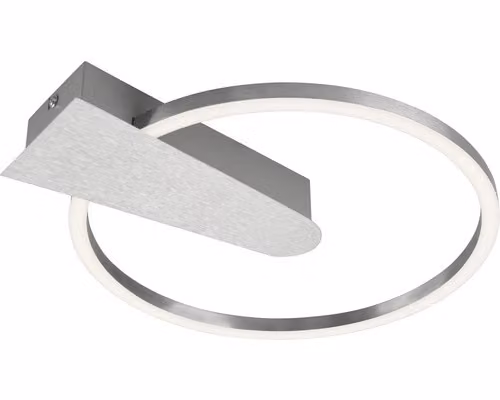 Apparecchio LED a soffitto Briloner Nico 12 W 980 lm 3000 K alluminio