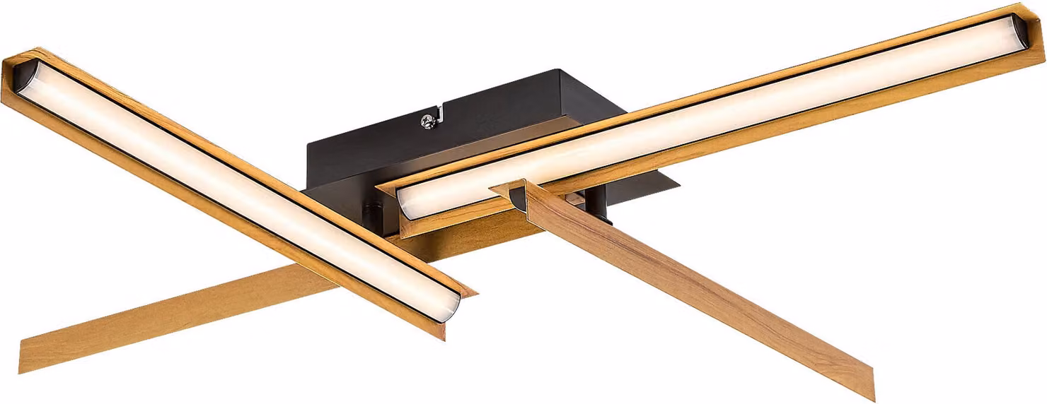 Lampada da soffitto LED 20W colore nero opaco 71145 Remiel Rabalux