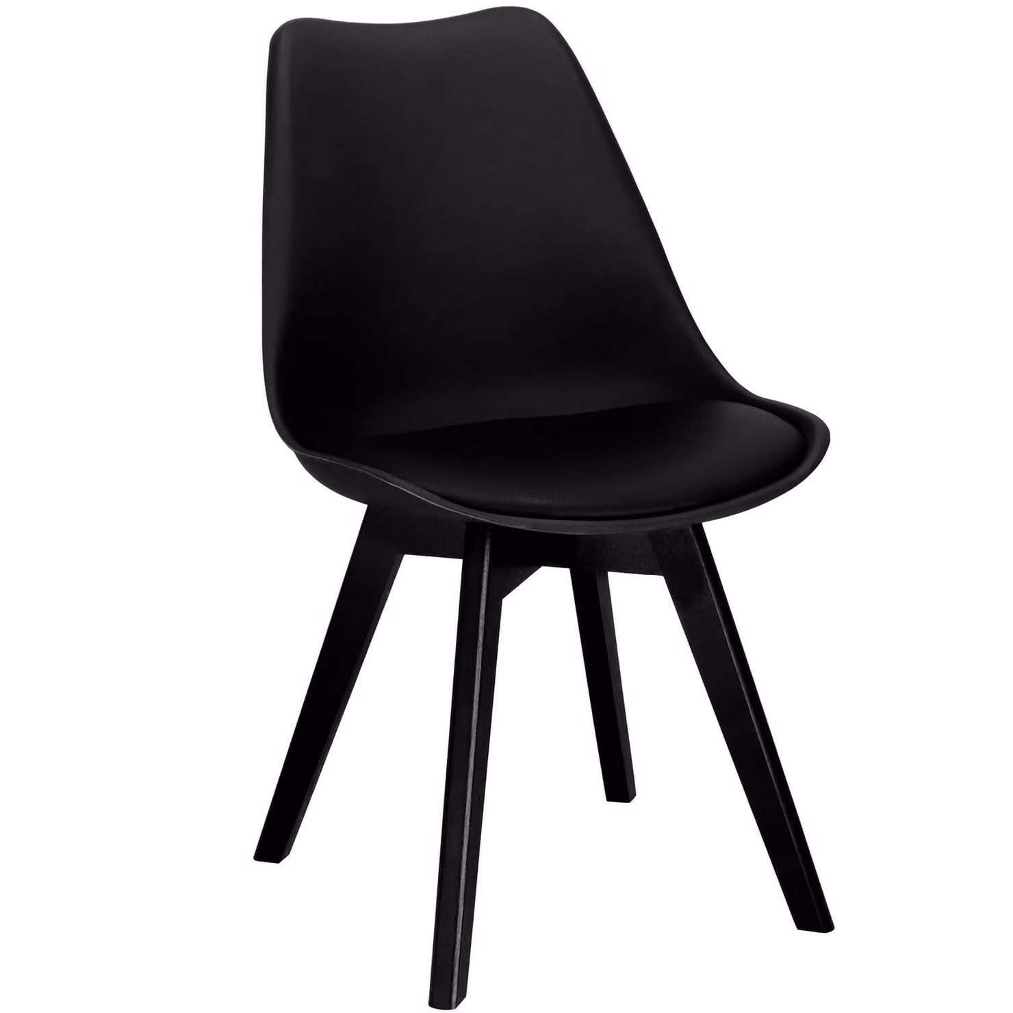 Springos® sedia da cucina sedia da pranzo con gambe in legno design retrò