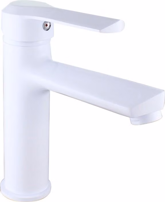 Mexen Sabre rubinetto lavabo, bianco - 72100-20