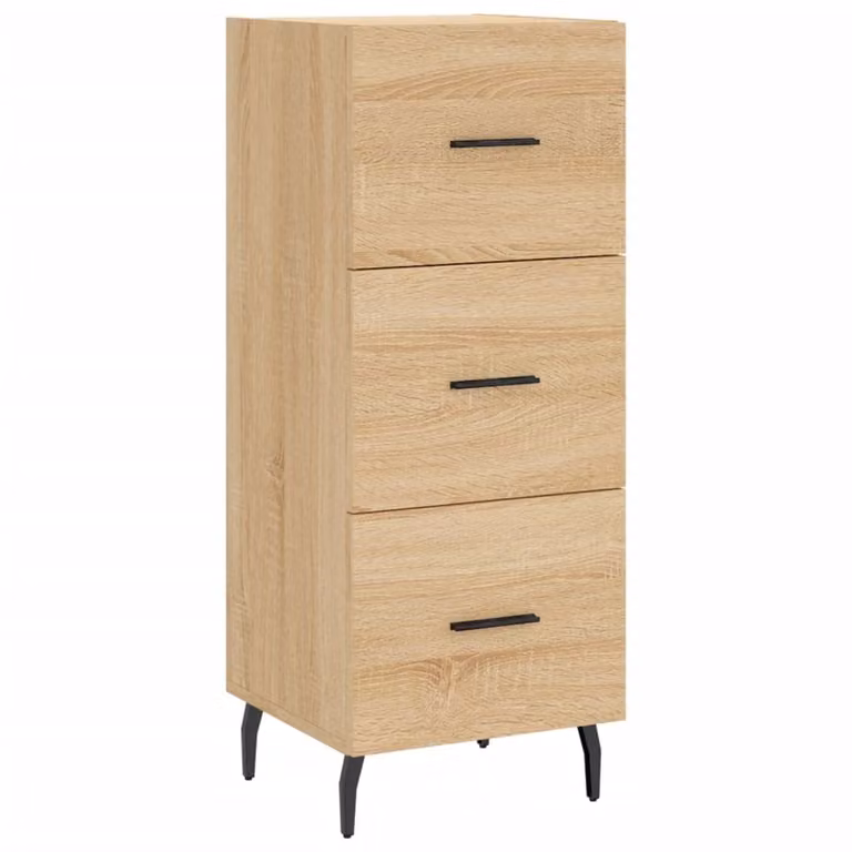 Credenza Rovere Sonoma 34,5x34x90 cm in Legno Multistrato