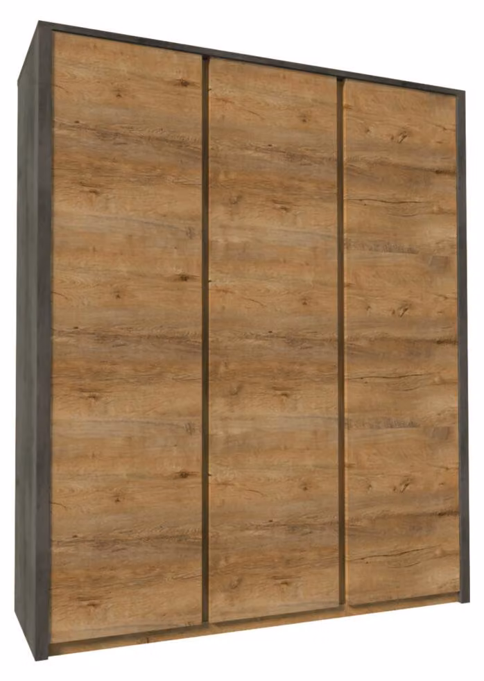 Kleiderschrank Garderobe Schlafzimmerschrank Kleiderstange Holzwerkstoff