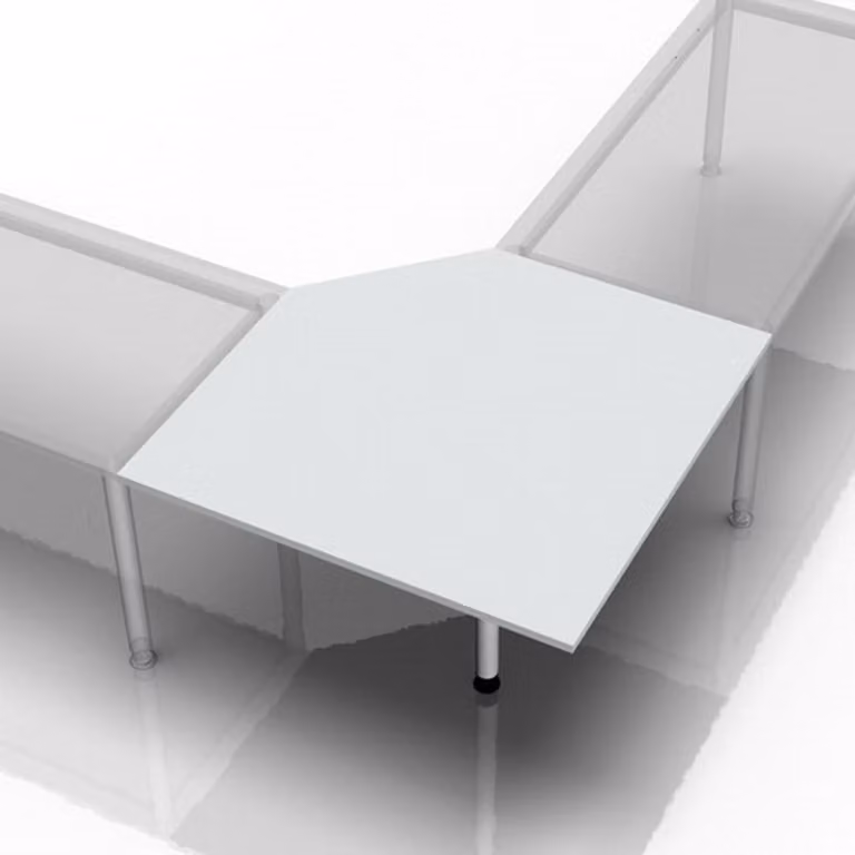XBT12 S - Pannello trapezoidale 120x120 grigio